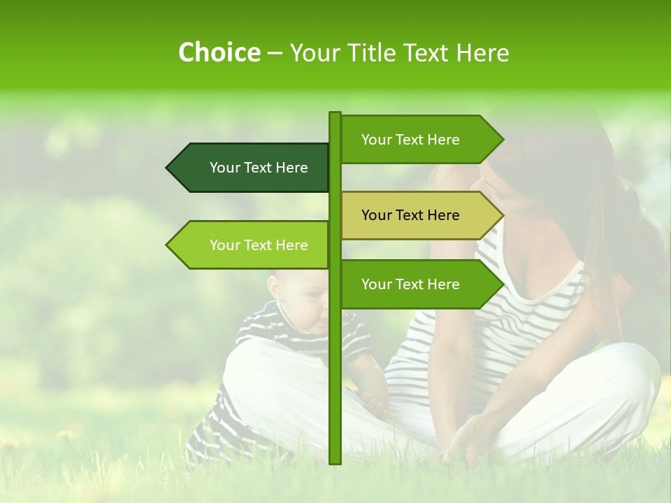 Family Girl Fun PowerPoint Template