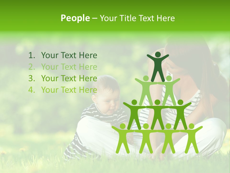 Family Girl Fun PowerPoint Template