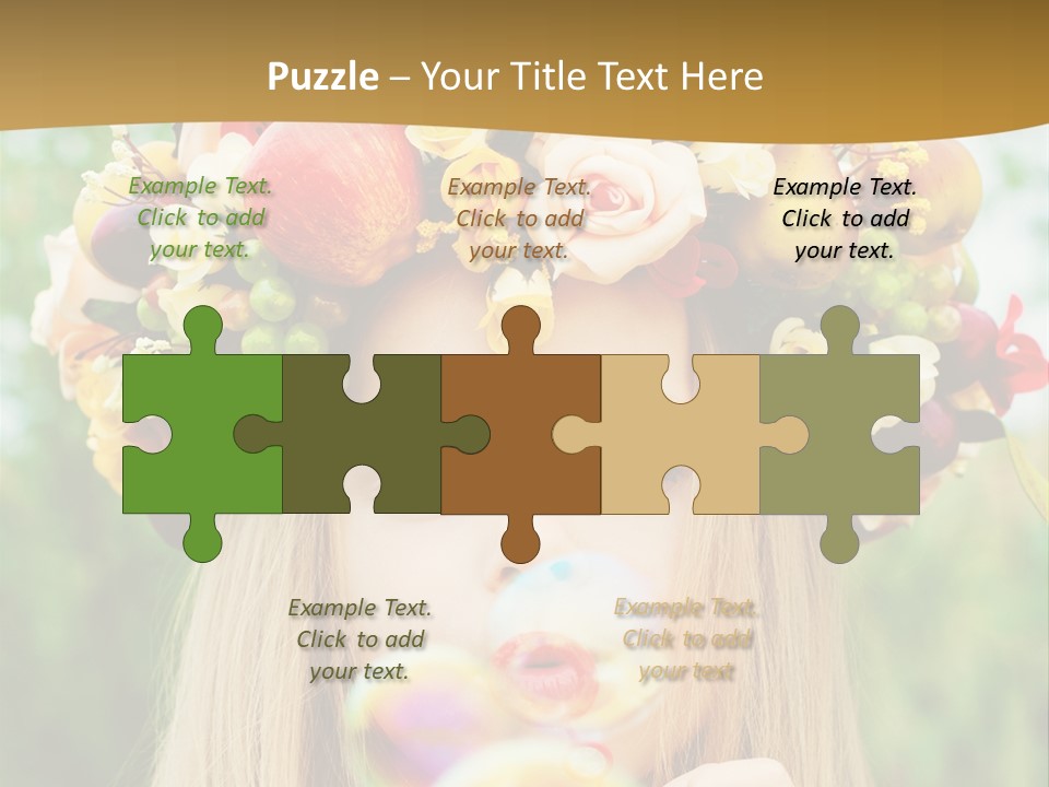 Green Joy Small PowerPoint Template