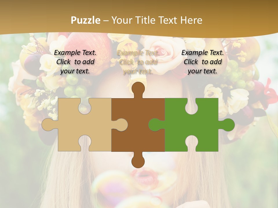 Green Joy Small PowerPoint Template