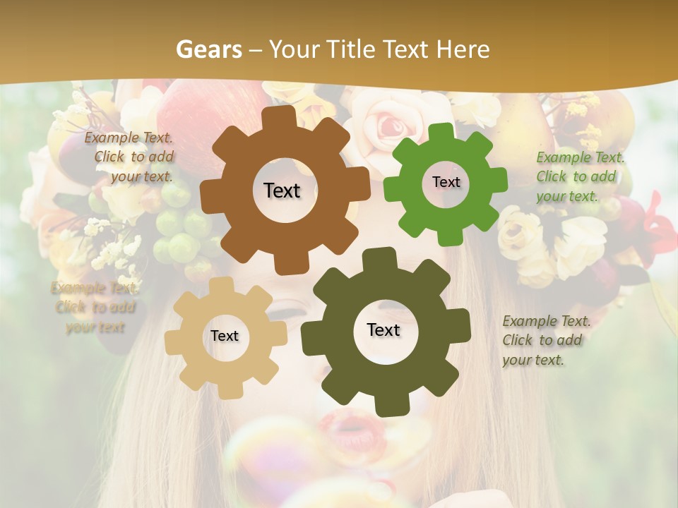 Green Joy Small PowerPoint Template