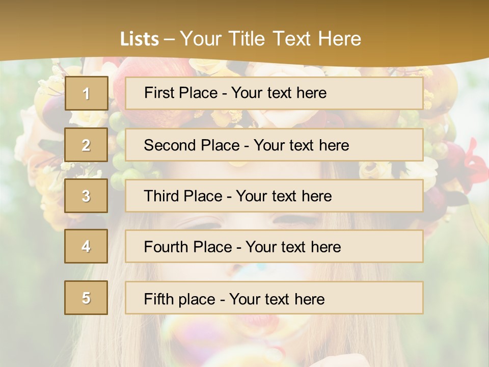 Green Joy Small PowerPoint Template