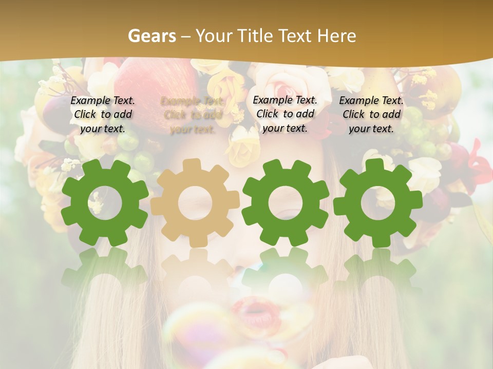 Green Joy Small PowerPoint Template