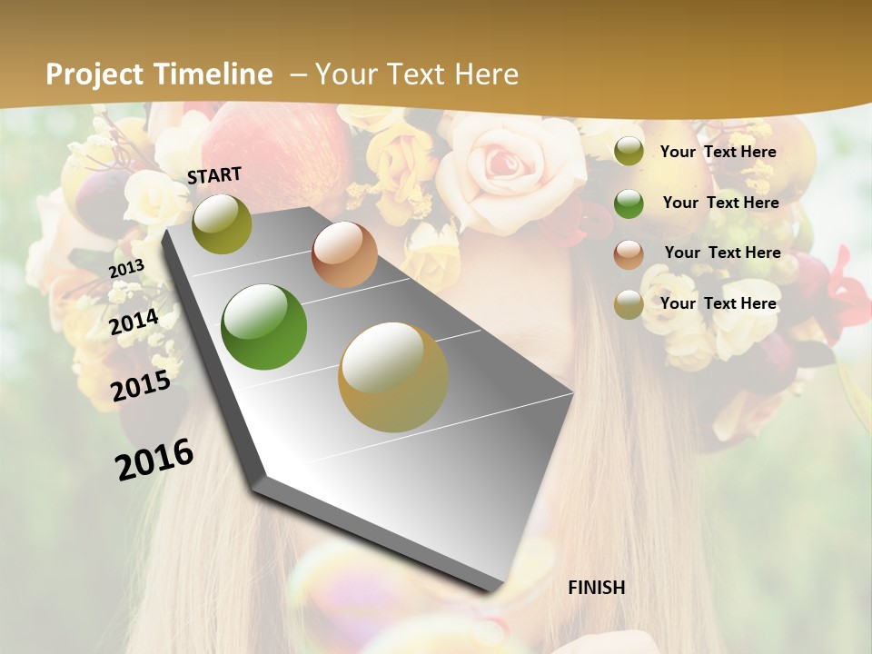 Green Joy Small PowerPoint Template
