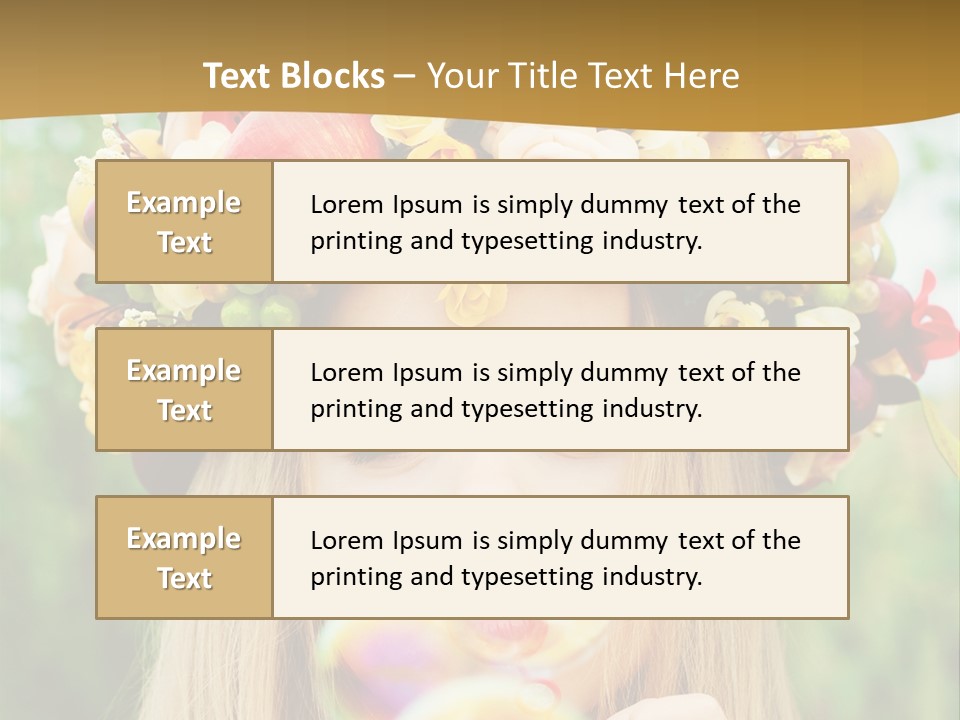 Green Joy Small PowerPoint Template