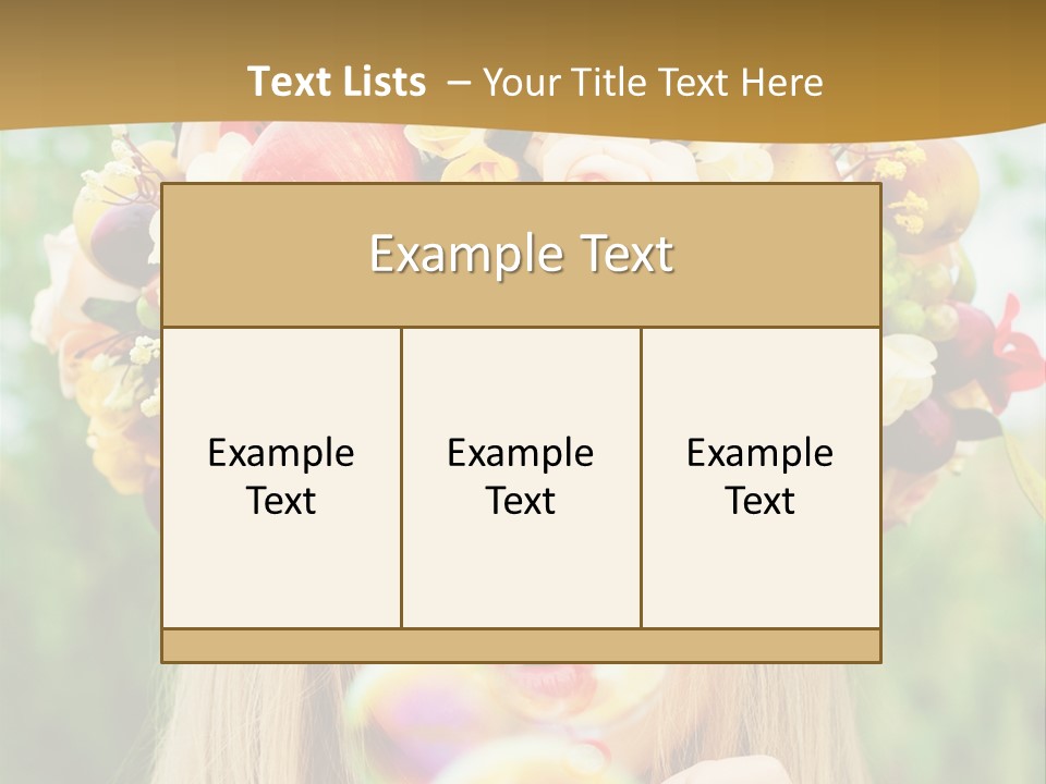 Green Joy Small PowerPoint Template