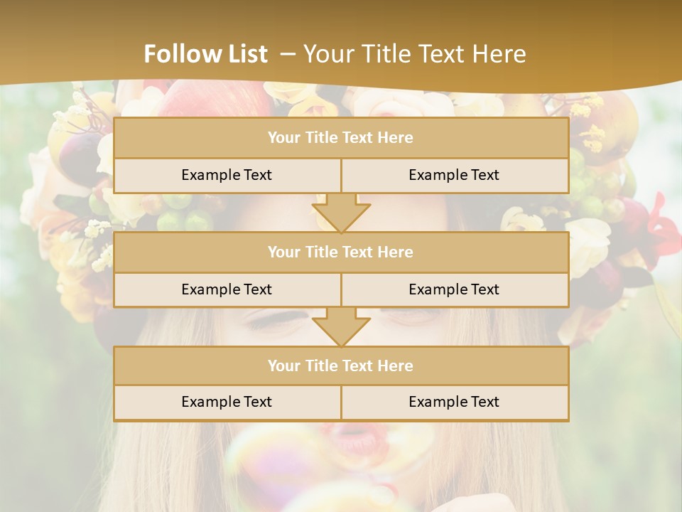 Green Joy Small PowerPoint Template
