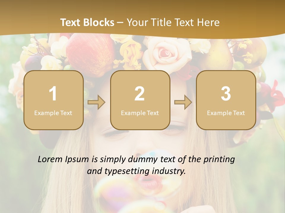 Green Joy Small PowerPoint Template