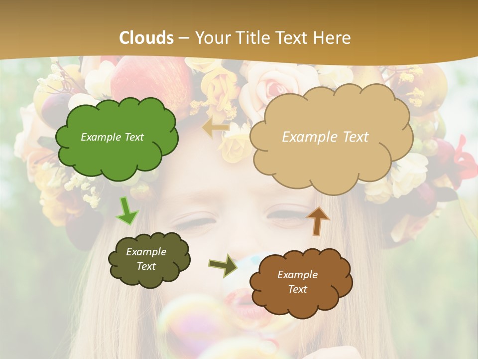 Green Joy Small PowerPoint Template