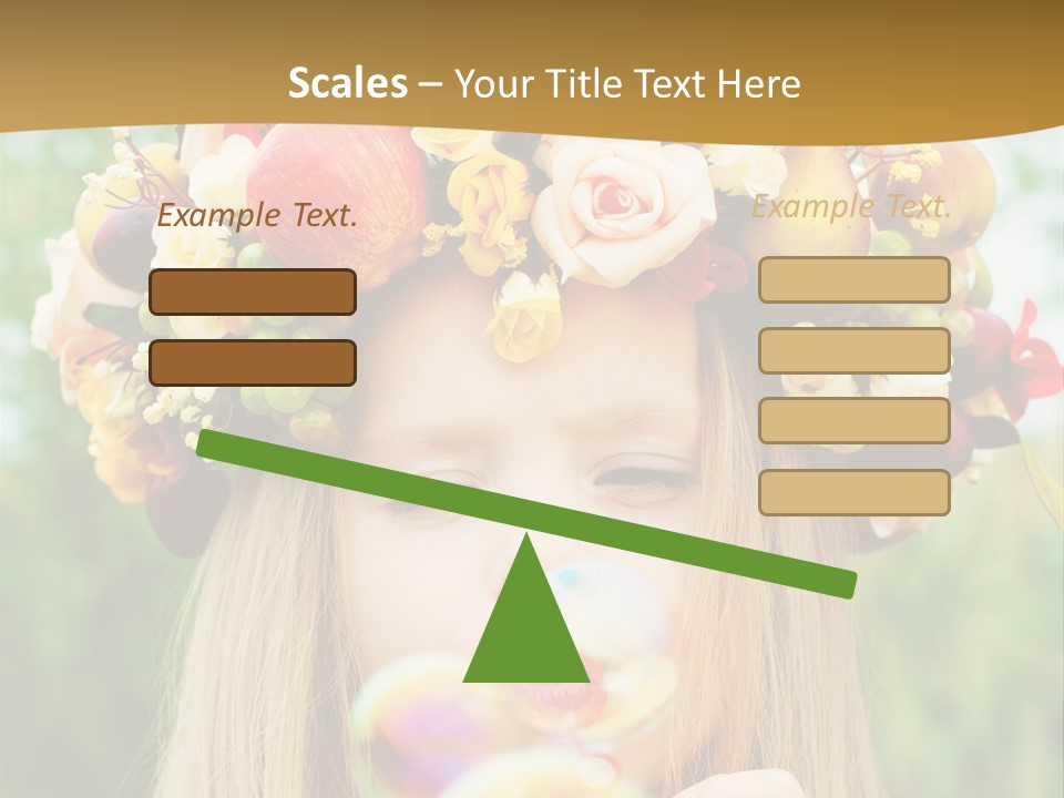 Green Joy Small PowerPoint Template