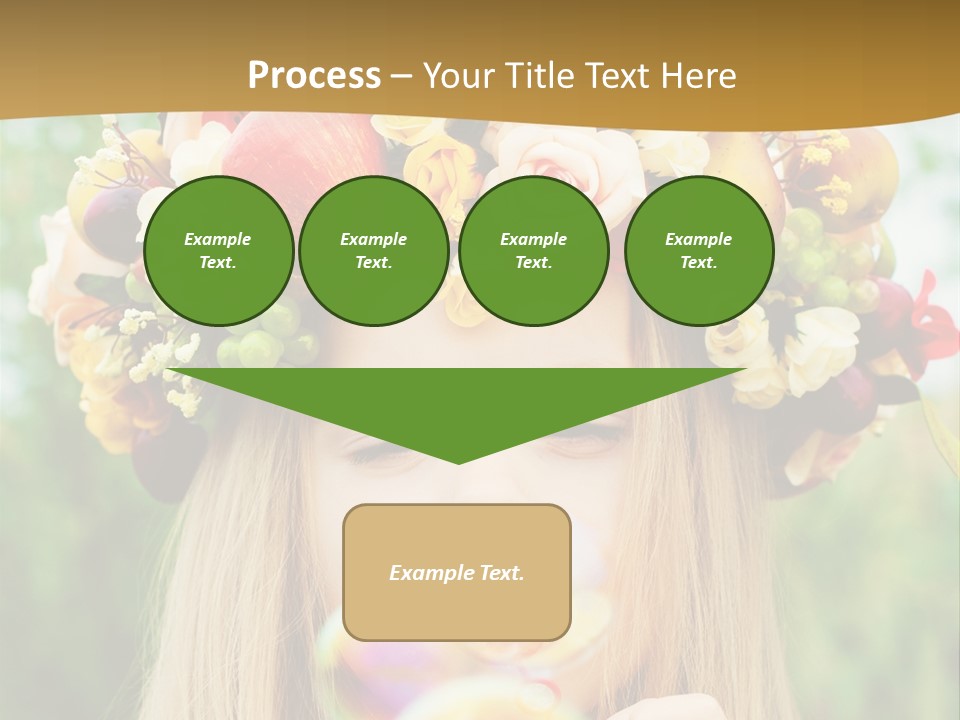 Green Joy Small PowerPoint Template