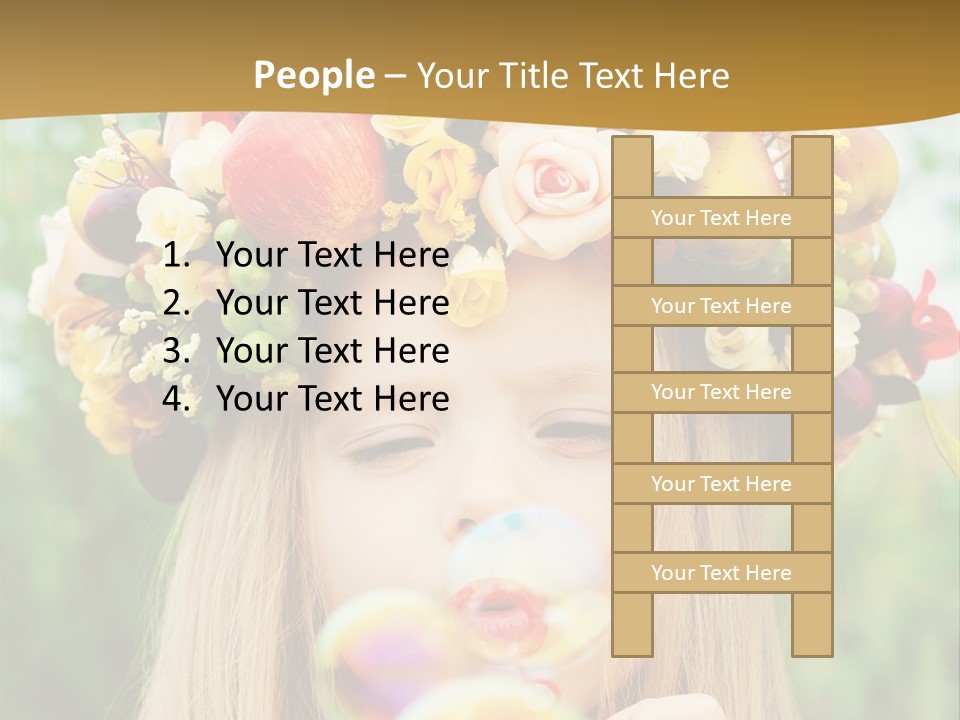 Green Joy Small PowerPoint Template