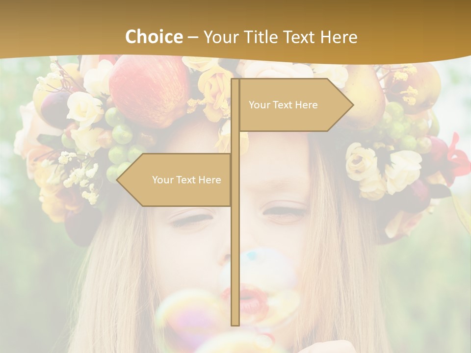 Green Joy Small PowerPoint Template