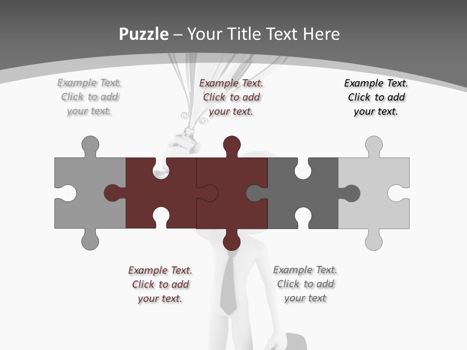 Competitive Metal Achievement PowerPoint Template