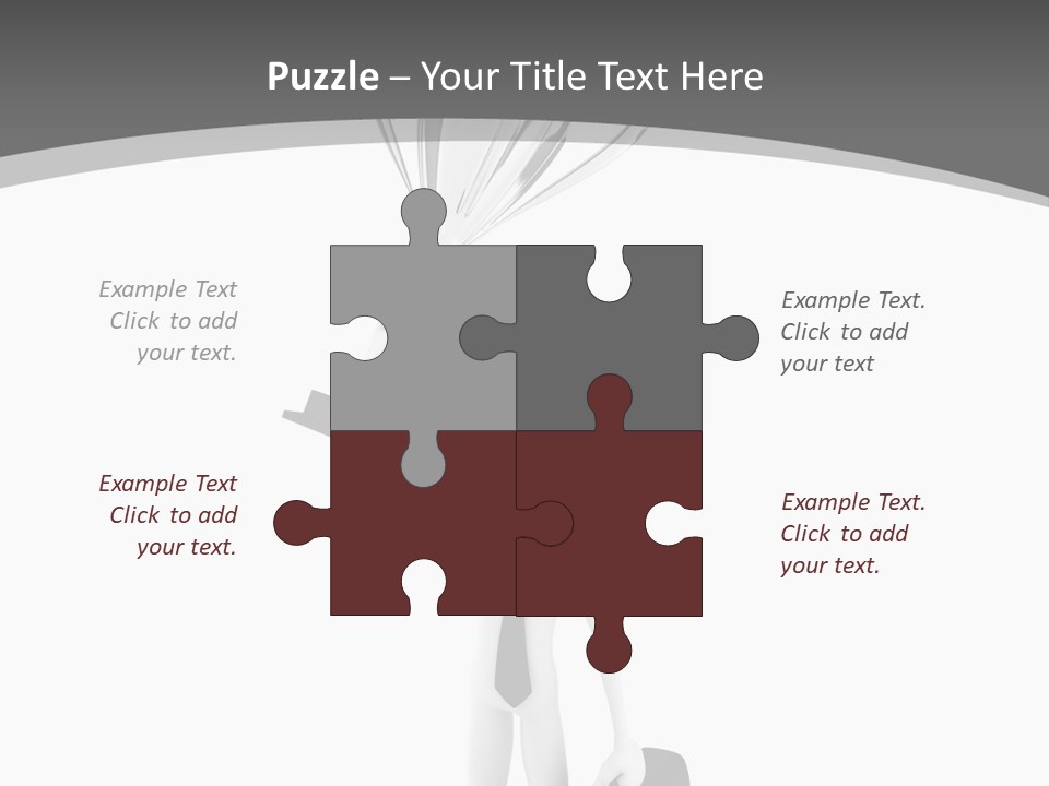 Competitive Metal Achievement PowerPoint Template
