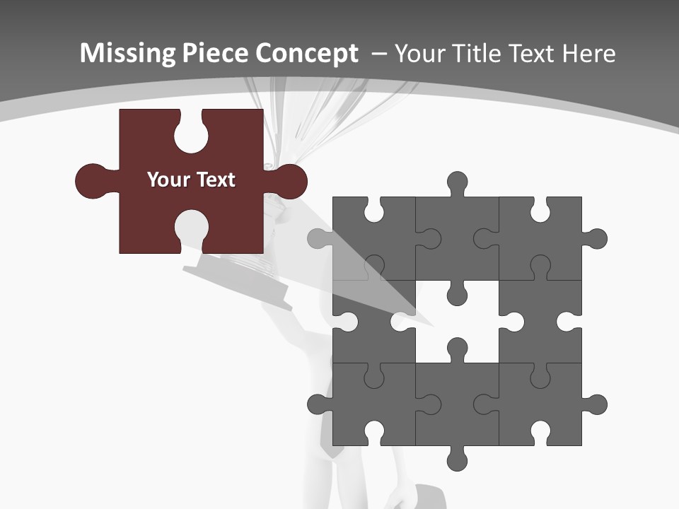 Competitive Metal Achievement PowerPoint Template