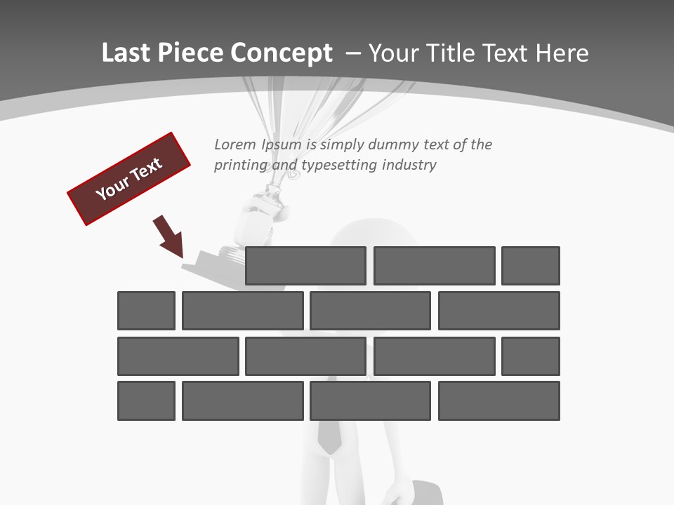 Competitive Metal Achievement PowerPoint Template