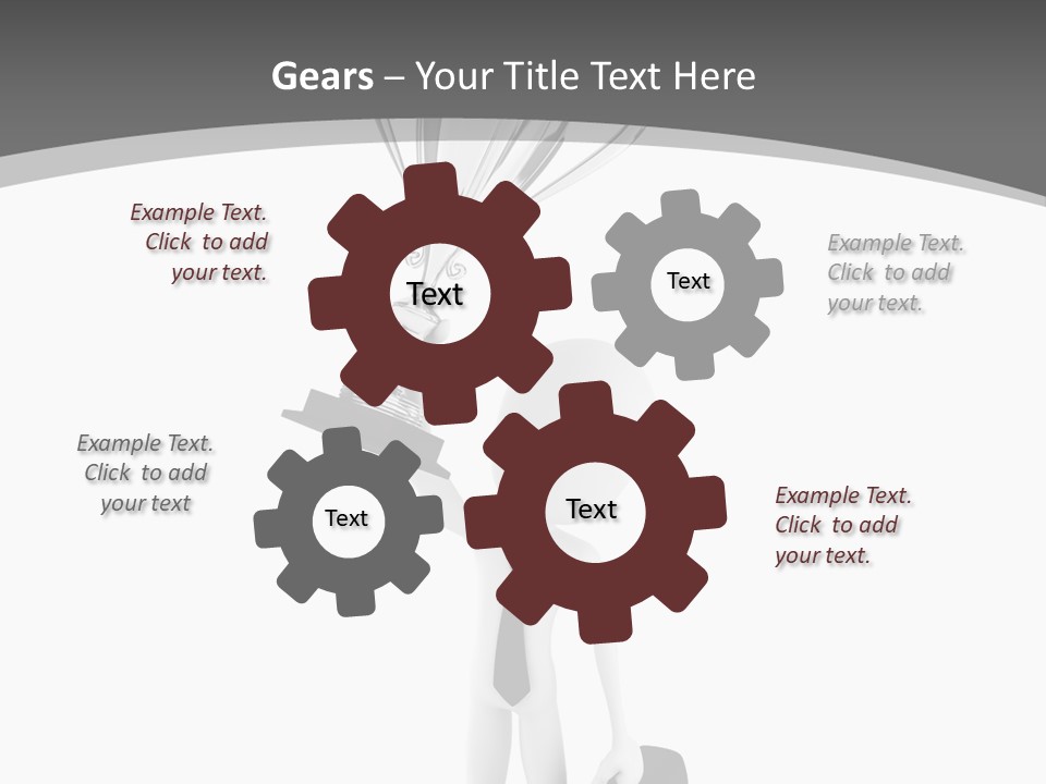 Competitive Metal Achievement PowerPoint Template