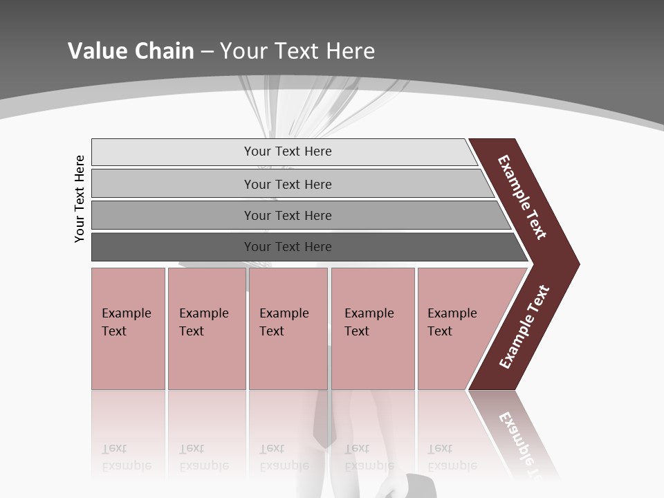 Competitive Metal Achievement PowerPoint Template