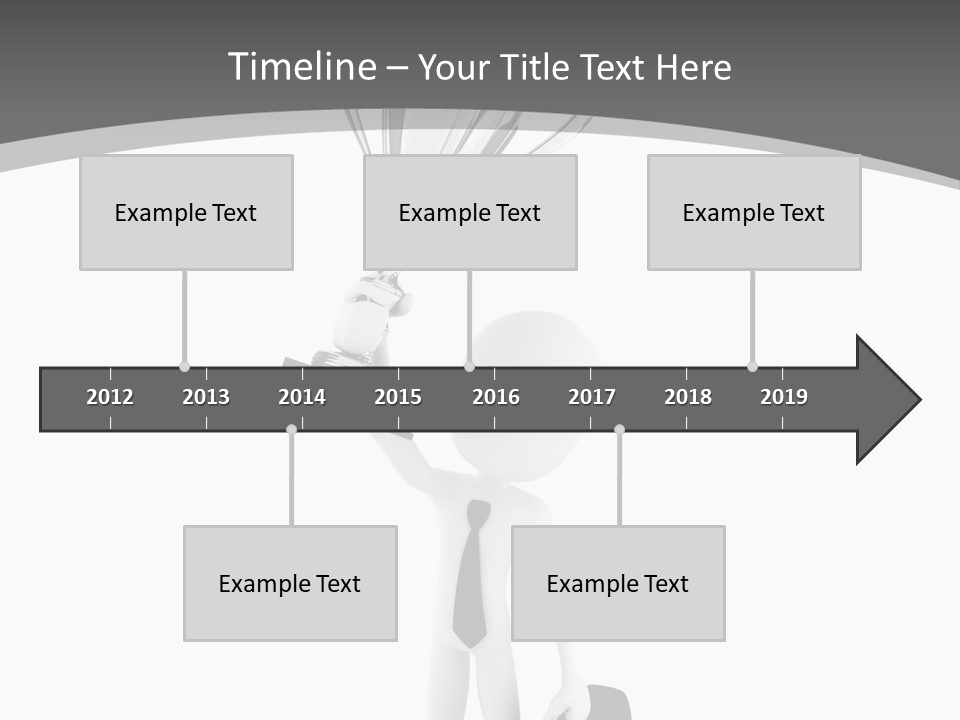 Competitive Metal Achievement PowerPoint Template