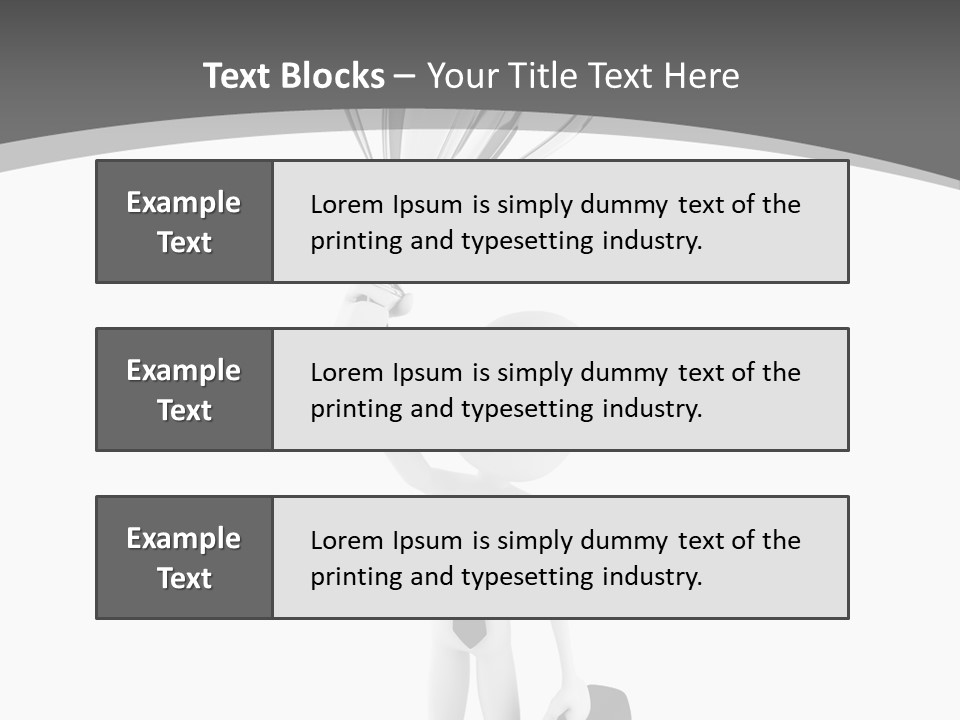 Competitive Metal Achievement PowerPoint Template