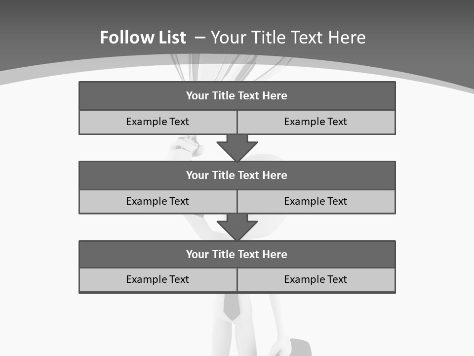 Competitive Metal Achievement PowerPoint Template