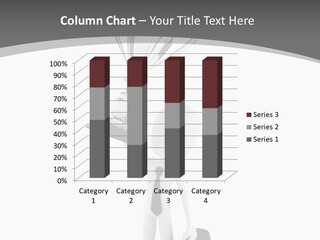 Competitive Metal Achievement PowerPoint Template