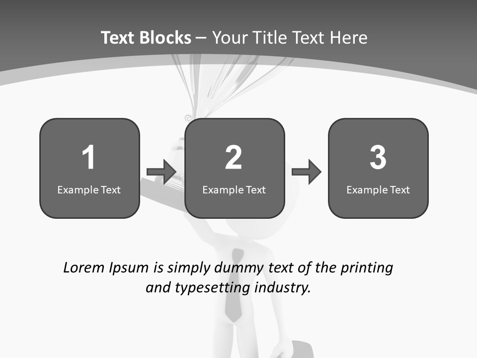 Competitive Metal Achievement PowerPoint Template