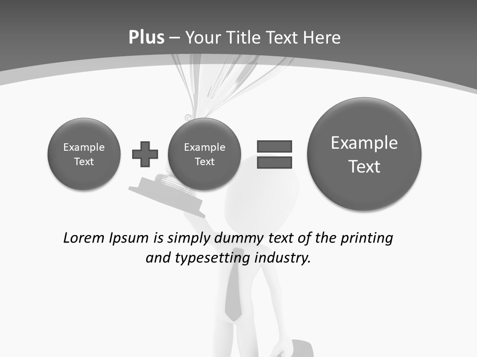 Competitive Metal Achievement PowerPoint Template