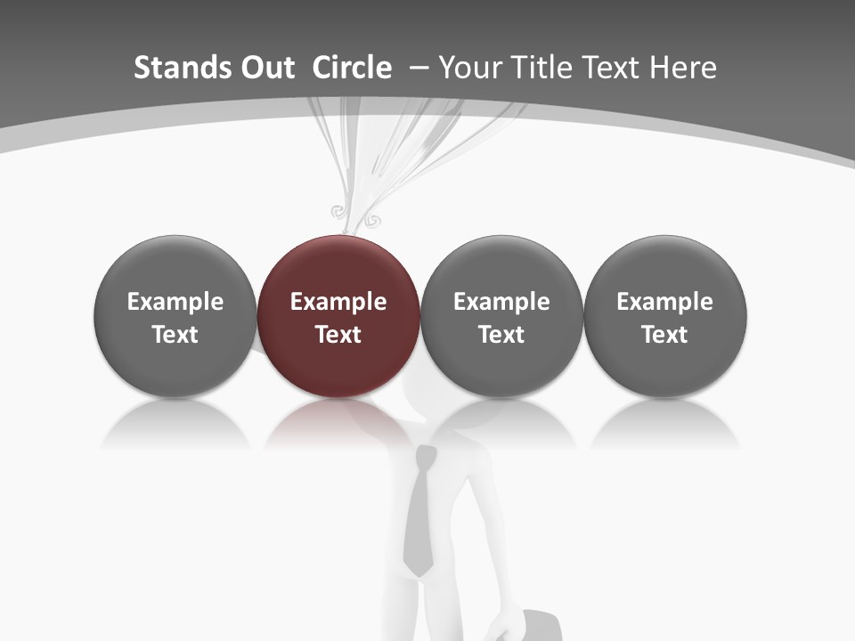 Competitive Metal Achievement PowerPoint Template