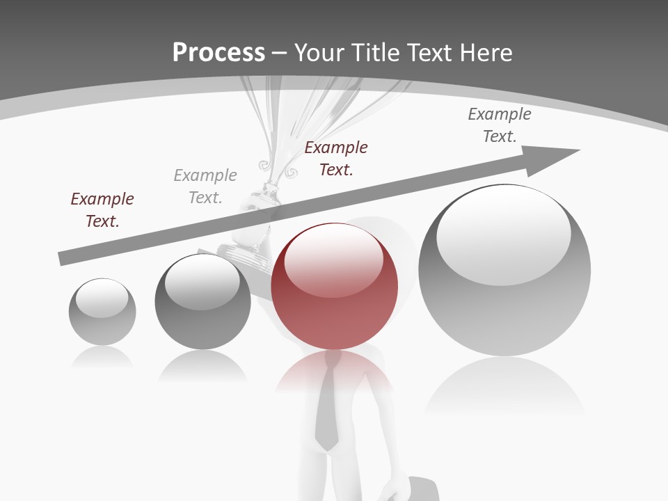 Competitive Metal Achievement PowerPoint Template