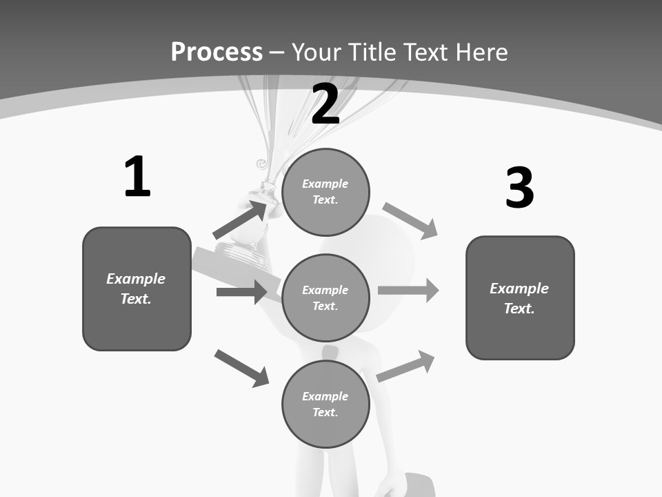 Competitive Metal Achievement PowerPoint Template