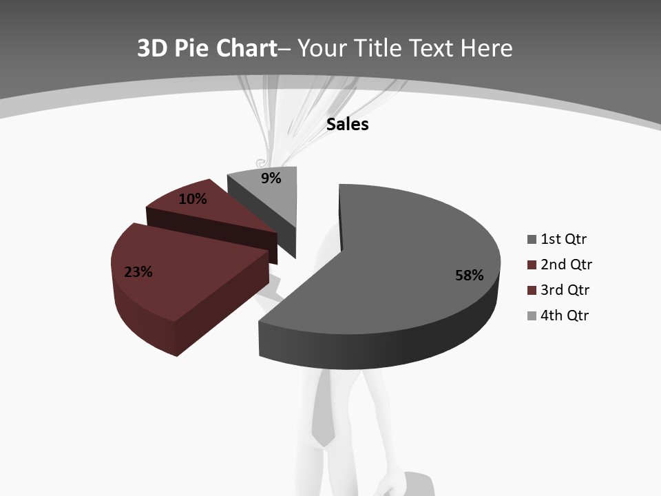 Competitive Metal Achievement PowerPoint Template