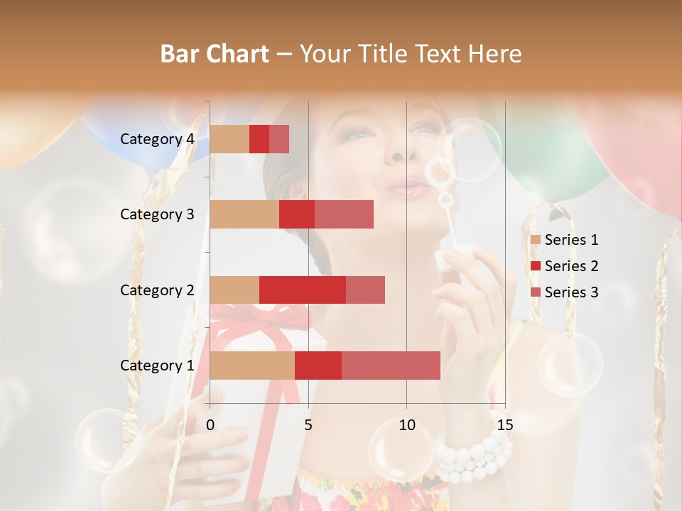 Portrait Glamour Cheerful PowerPoint Template