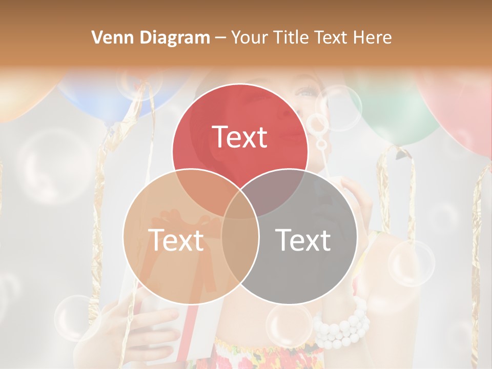 Portrait Glamour Cheerful PowerPoint Template