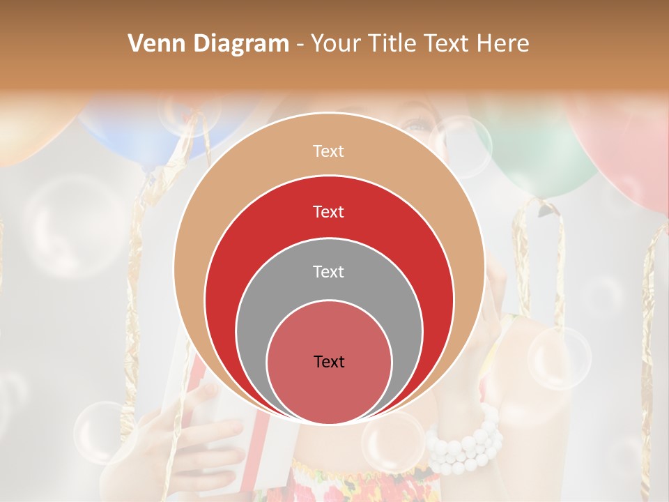 Portrait Glamour Cheerful PowerPoint Template