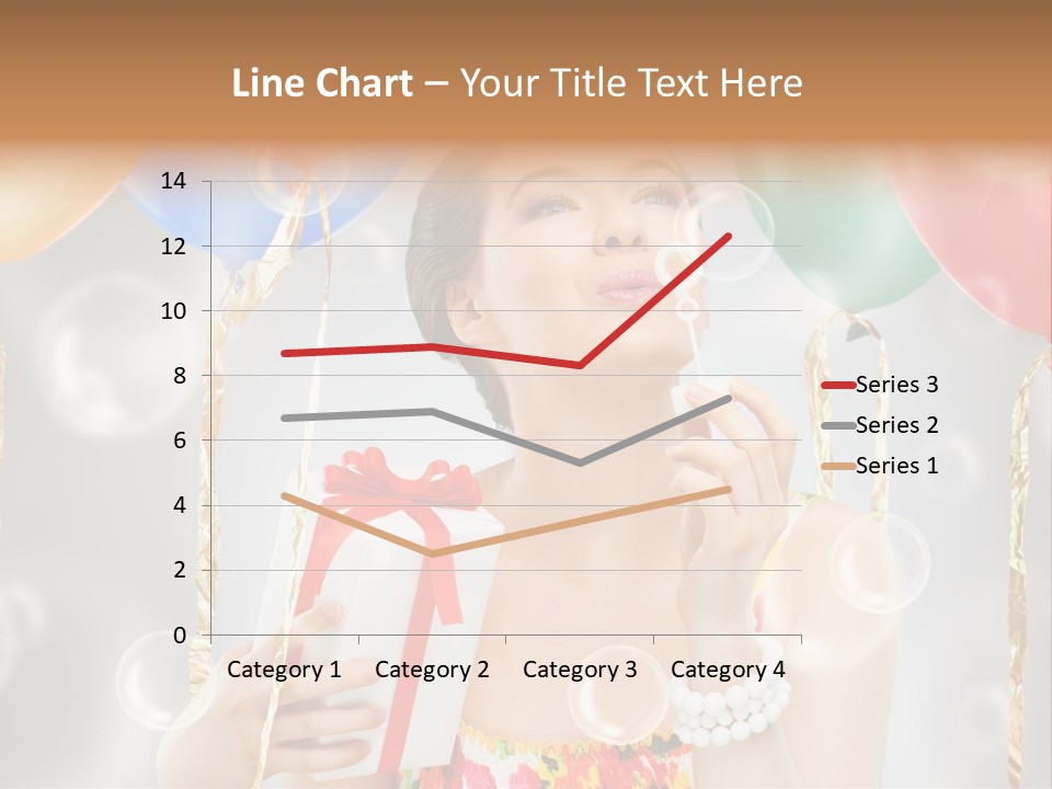 Portrait Glamour Cheerful PowerPoint Template