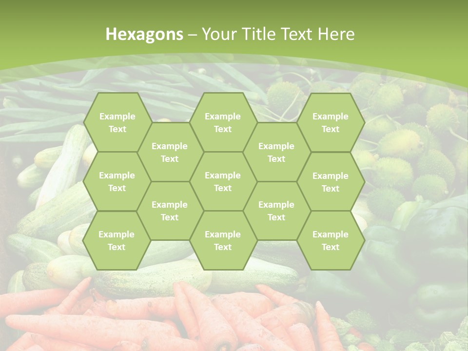 Capsicum Carbohydrate Ladies PowerPoint Template