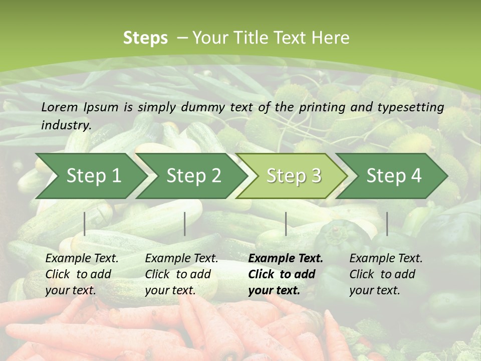 Capsicum Carbohydrate Ladies PowerPoint Template
