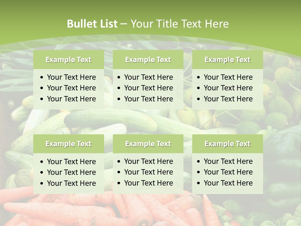 Capsicum Carbohydrate Ladies PowerPoint Template