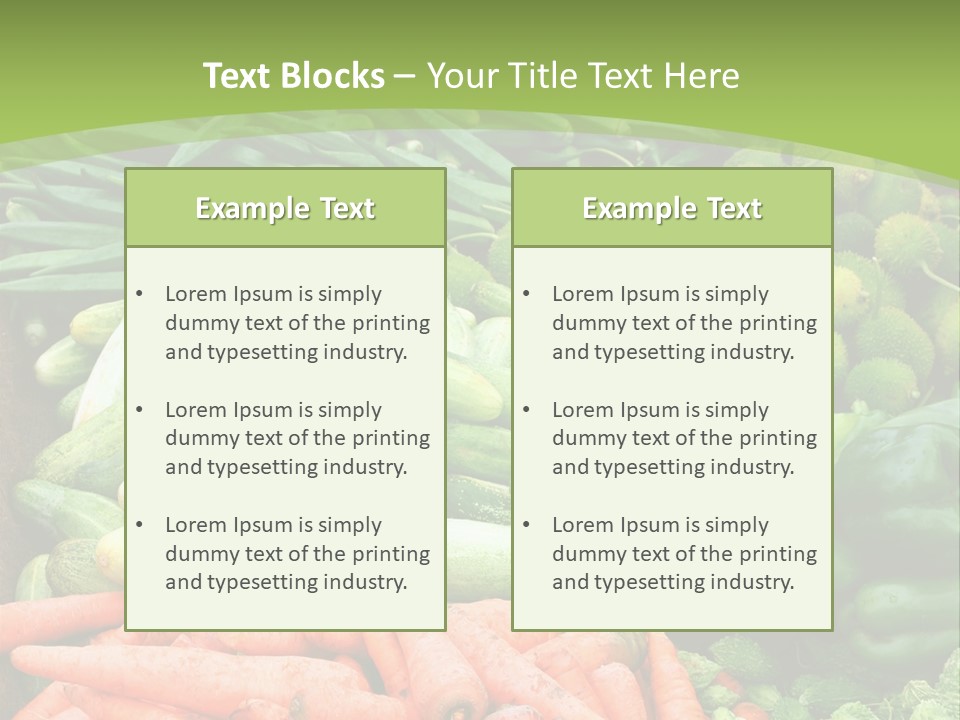 Capsicum Carbohydrate Ladies PowerPoint Template