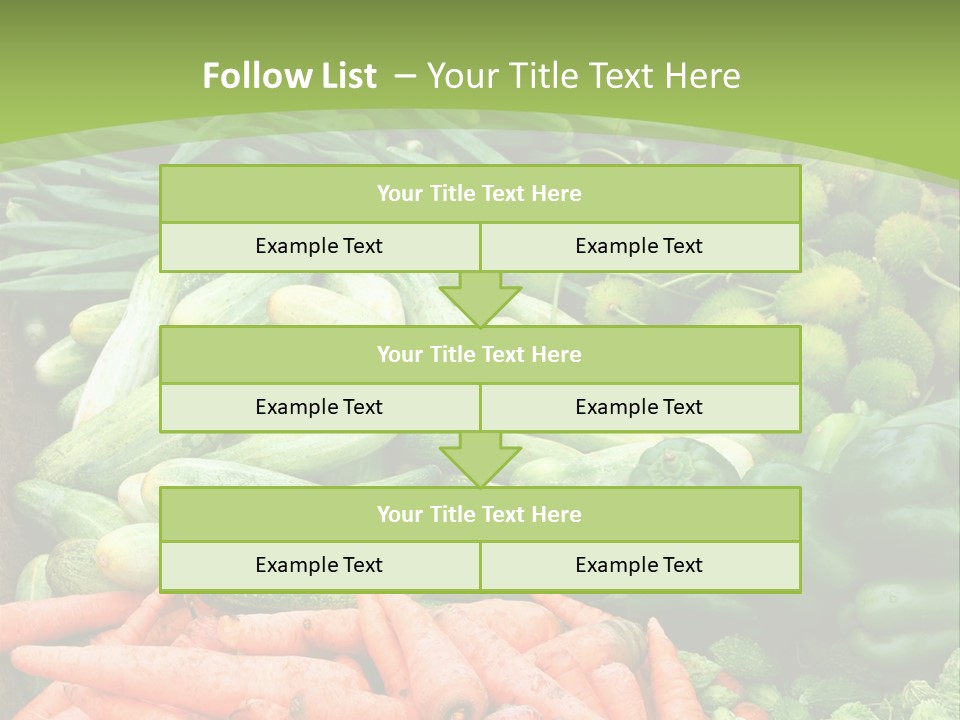Capsicum Carbohydrate Ladies PowerPoint Template