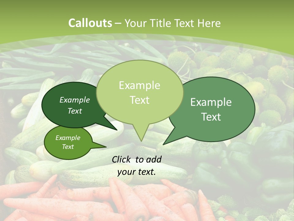 Capsicum Carbohydrate Ladies PowerPoint Template