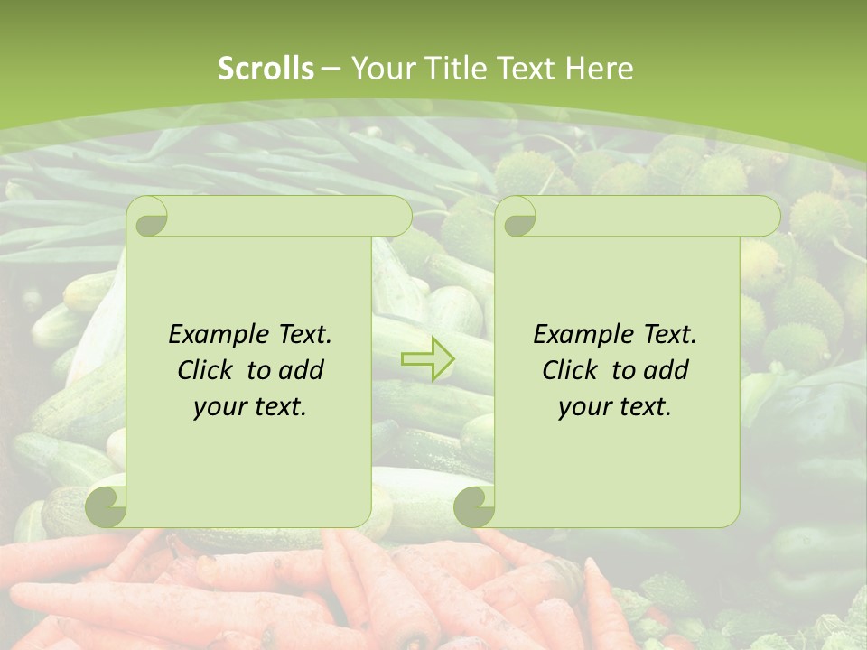 Capsicum Carbohydrate Ladies PowerPoint Template