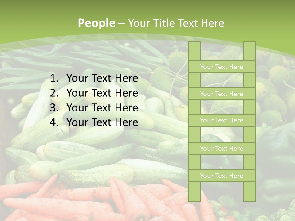 Capsicum Carbohydrate Ladies PowerPoint Template