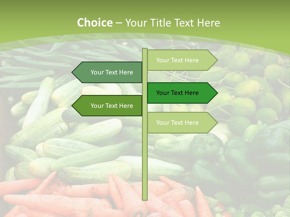 Capsicum Carbohydrate Ladies PowerPoint Template