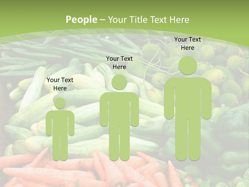 Capsicum Carbohydrate Ladies PowerPoint Template