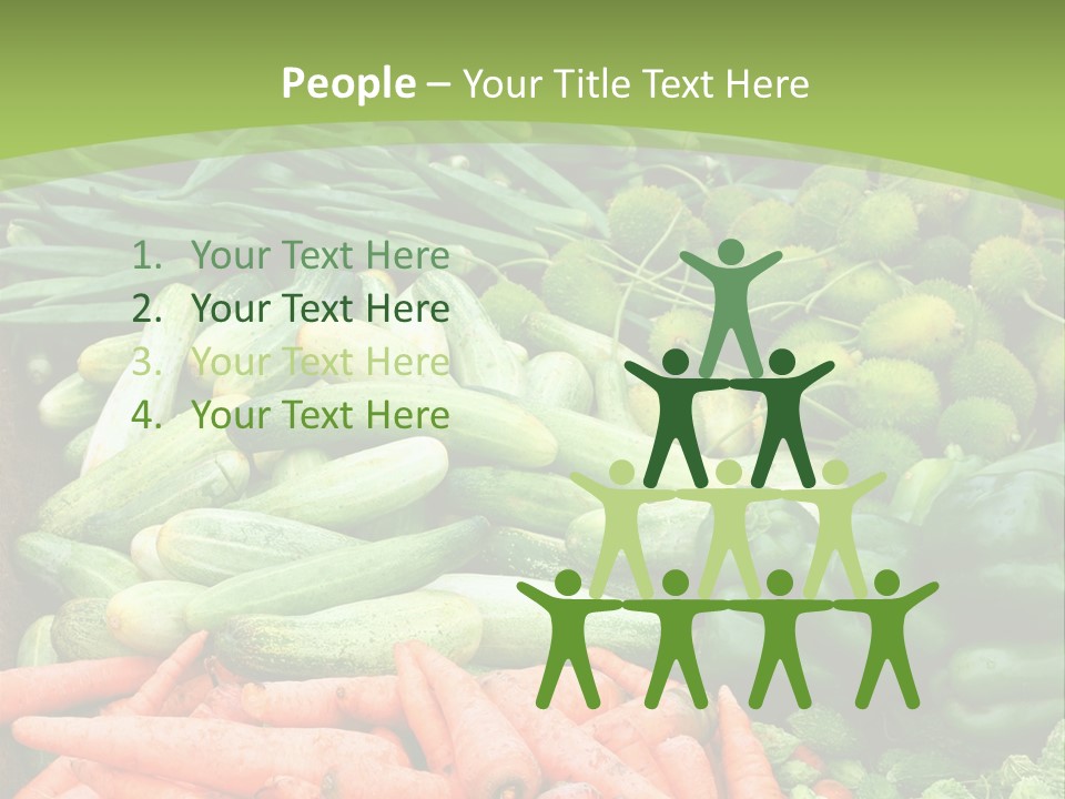 Capsicum Carbohydrate Ladies PowerPoint Template