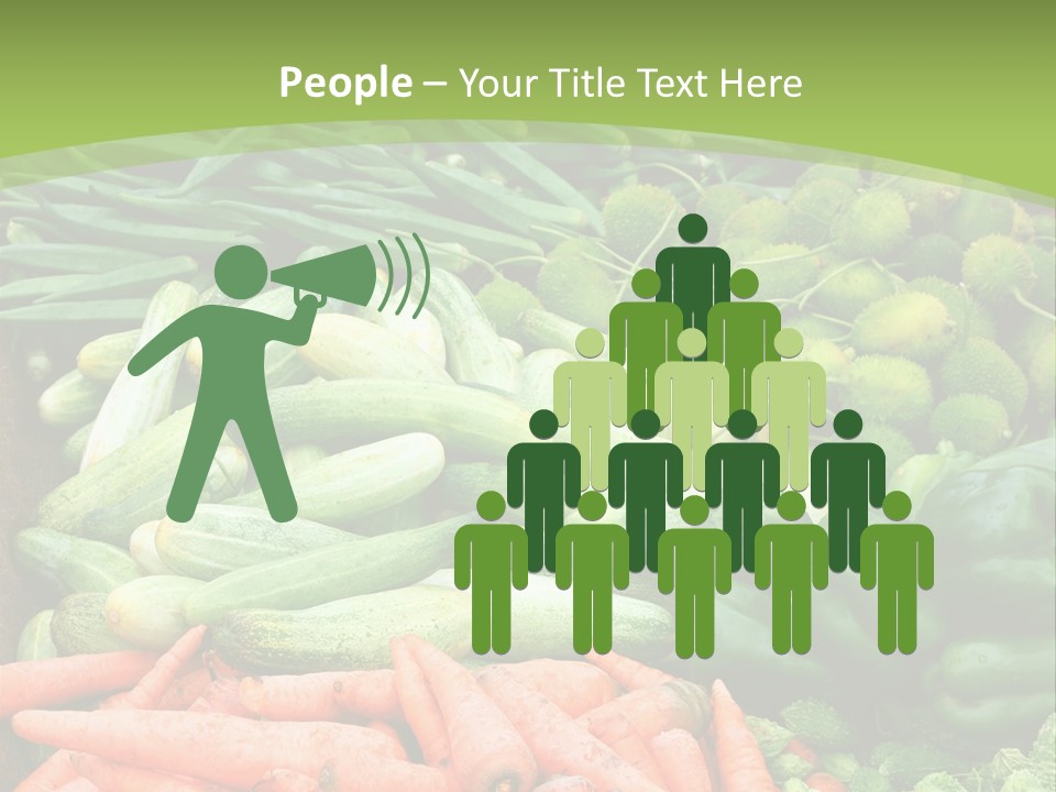 Capsicum Carbohydrate Ladies PowerPoint Template