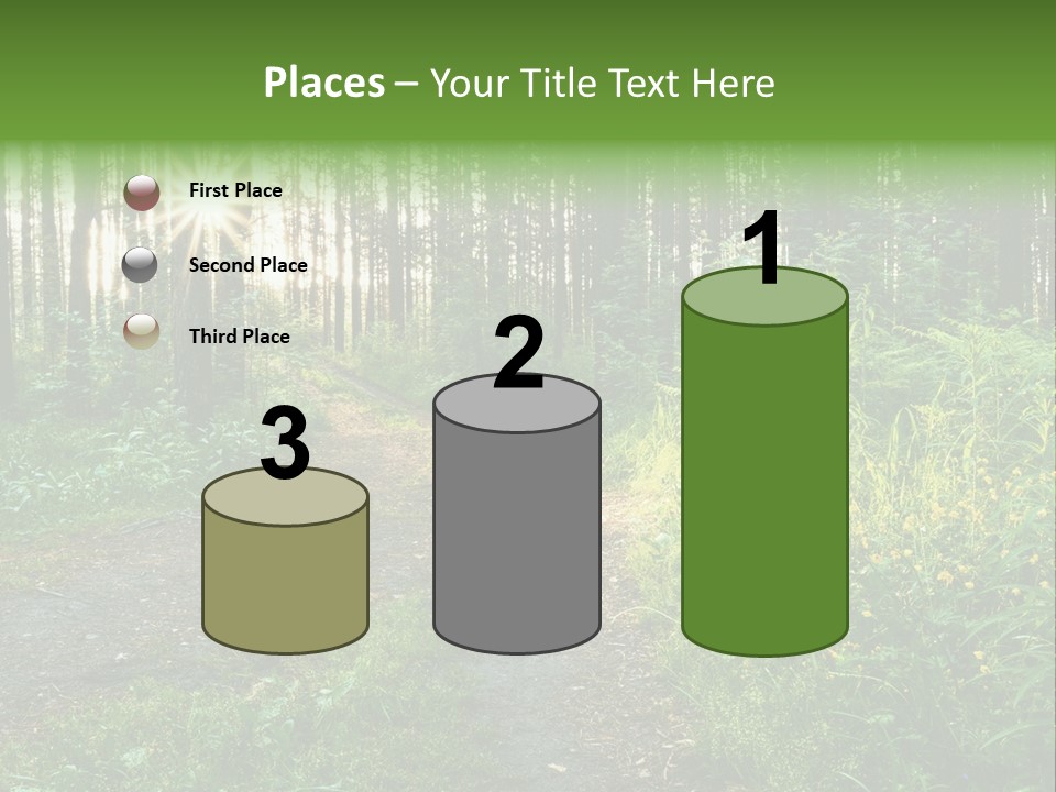 Light Beautiful Sunset PowerPoint Template